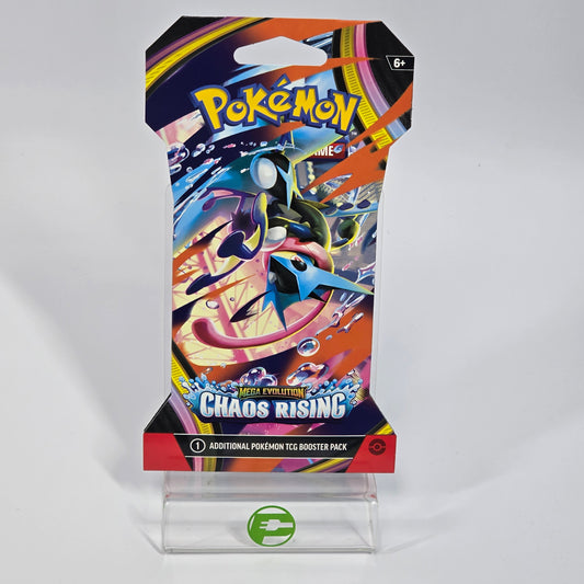 New Pokemon TCG Mega Evolution: Chaos Rising Booster Pack