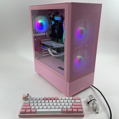 LIAN LI Ryzen 5 8400F 16GB RAM ZOTAC RTX 4060 TI with Keyboard