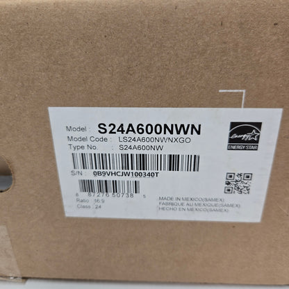 New Samsung SS24A600NW 24" S24A600NW QHD LCD IPS Gaming Monitor