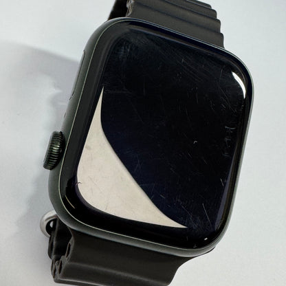 GPS Only Apple Watch Series 7 45MM Green Aluminum Aftermarket Band MKN73LL/A